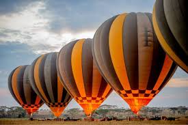 Hot  air Balloon Safari